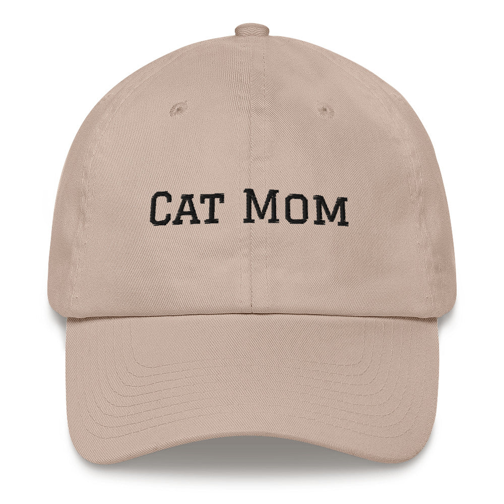 Cat mom baseball sales cap